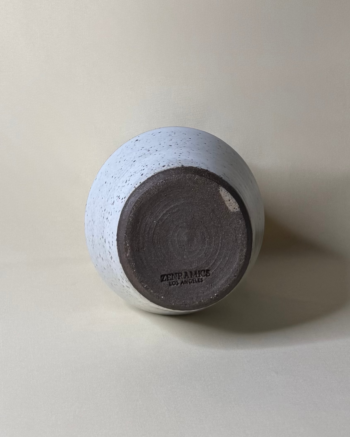 Moon Phase Vase in Ivory