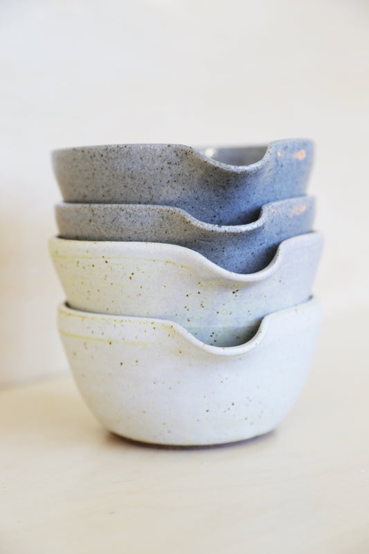 Off White Matcha Bowl