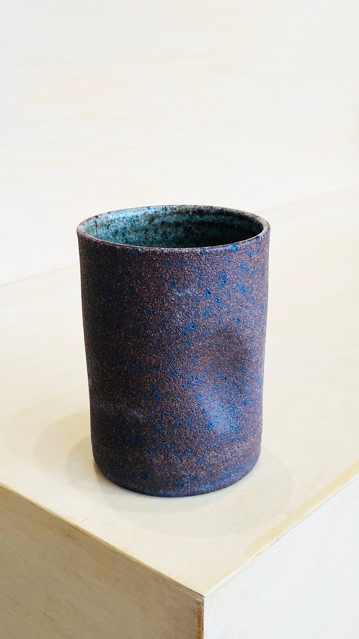 Dark Brown Unglazed Cup 10oz