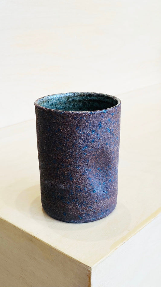 Dark Brown Unglazed Cup 10oz
