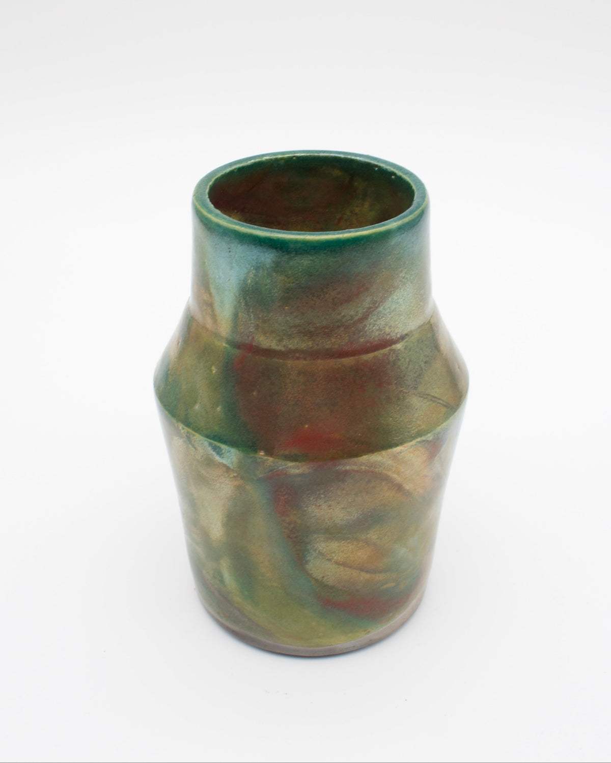 Raku Vase