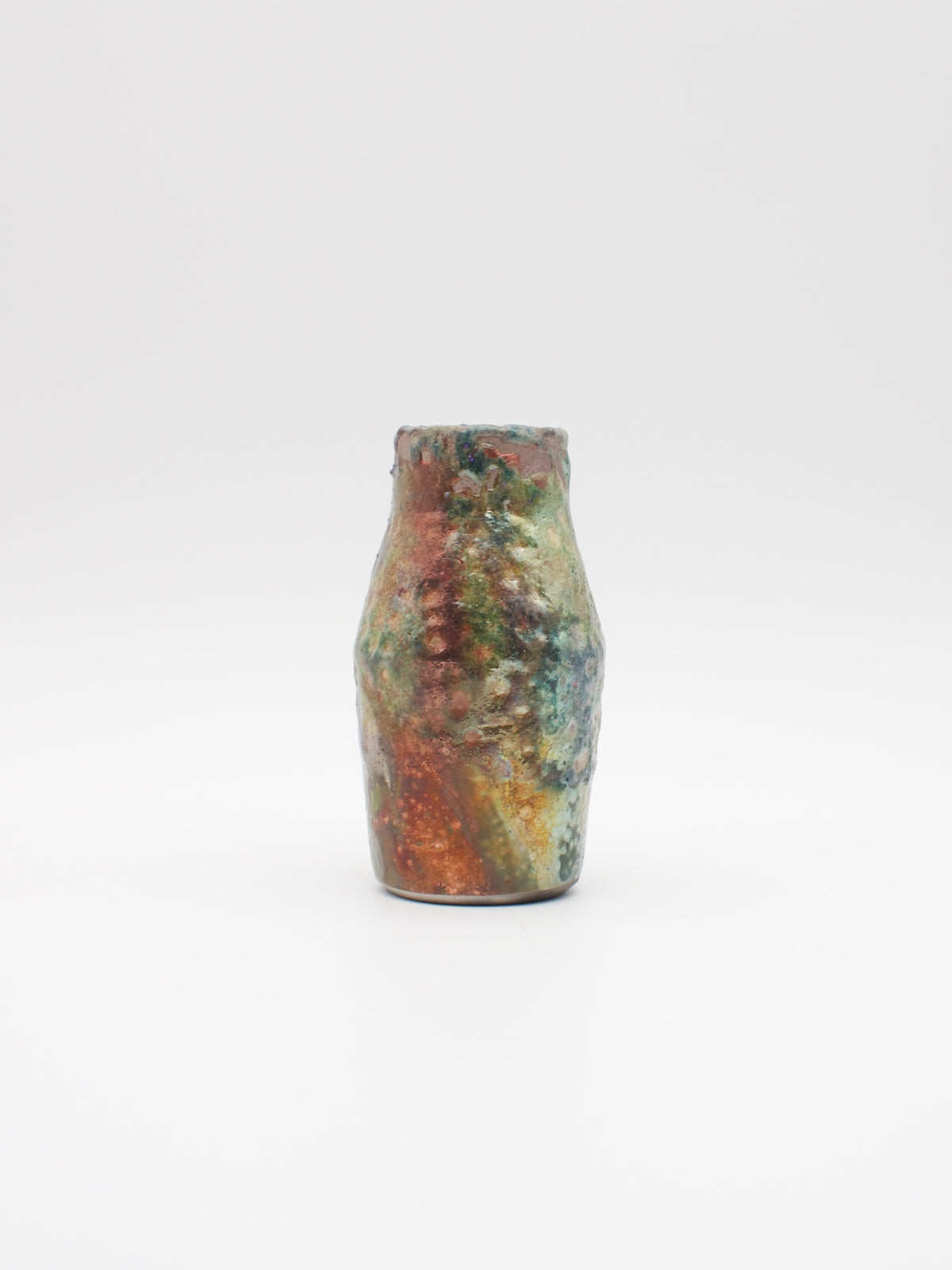 Raku Vase