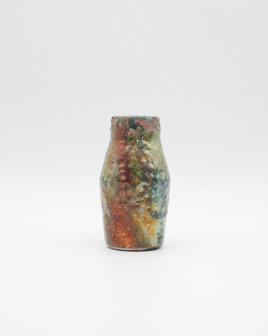 Raku Vase