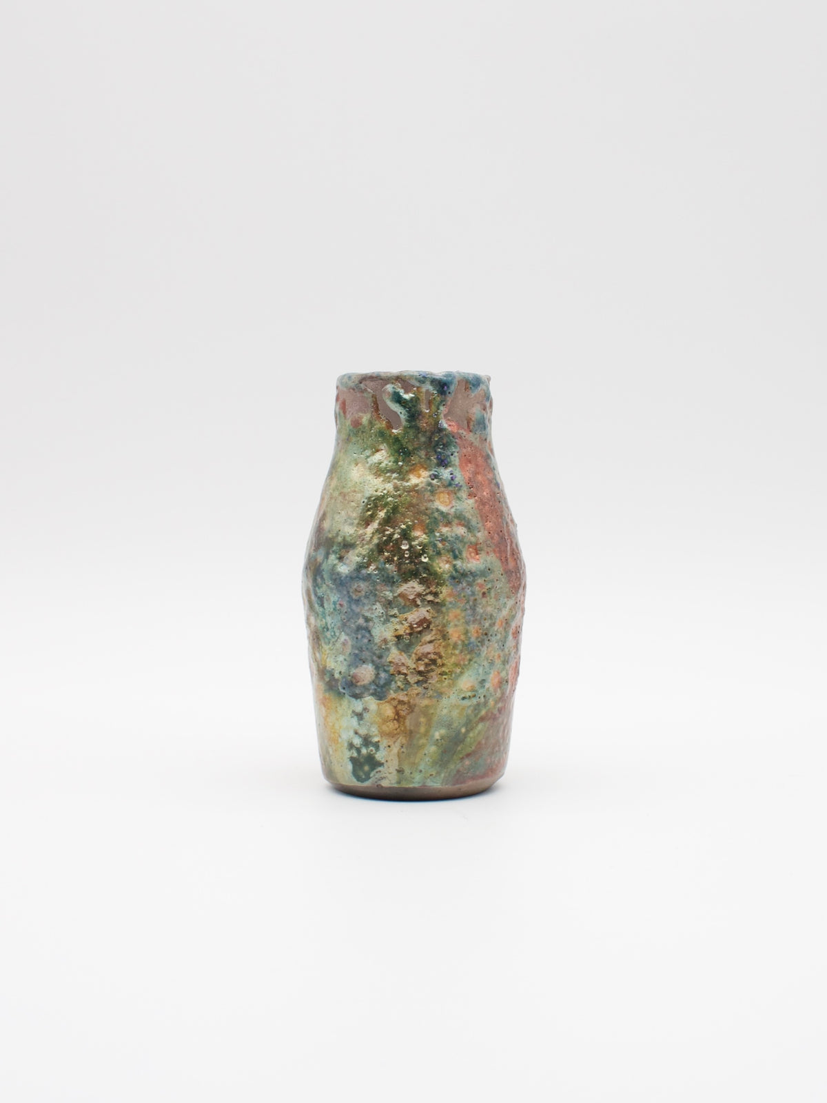 Raku Vase