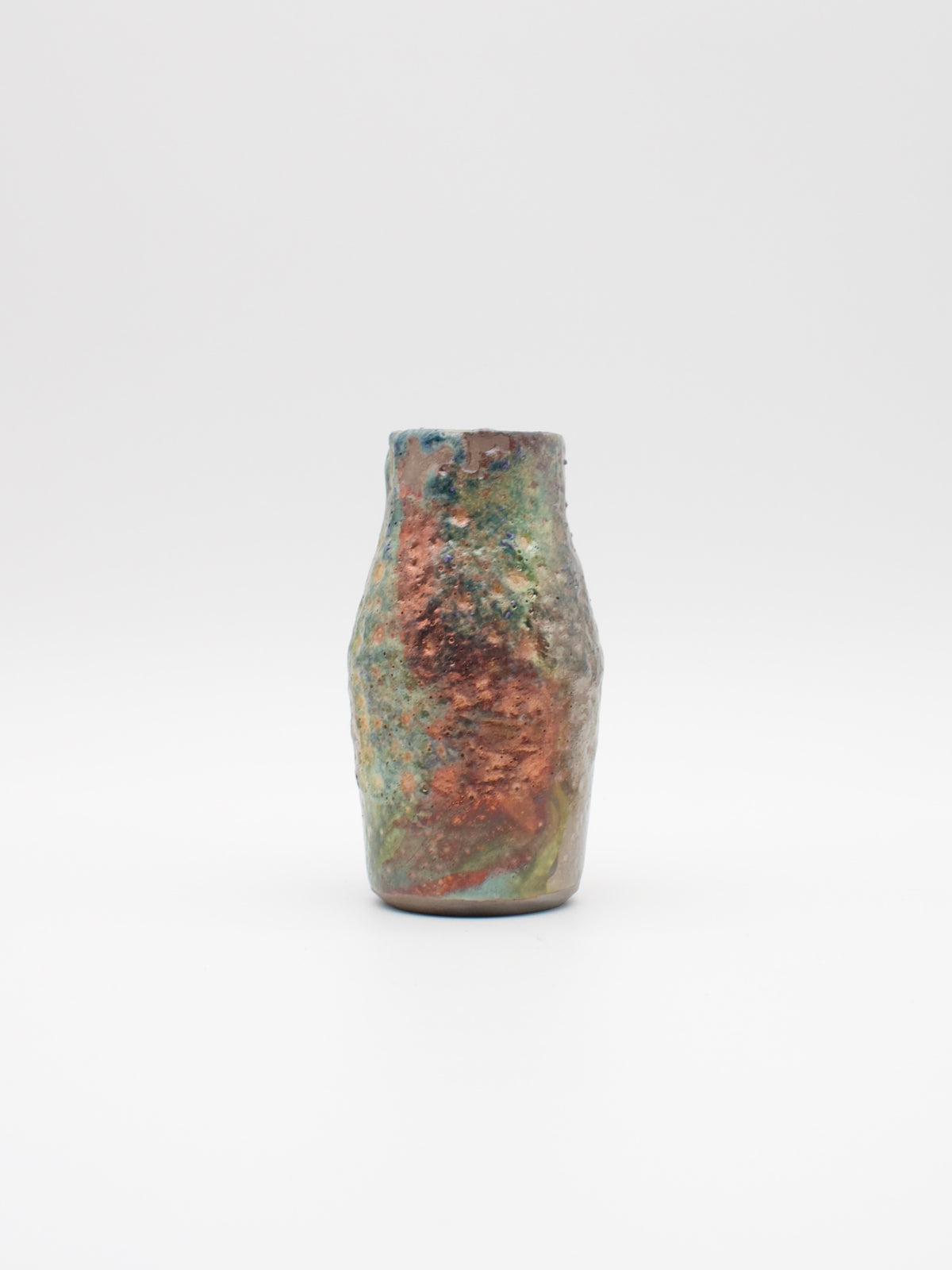 Raku Vase