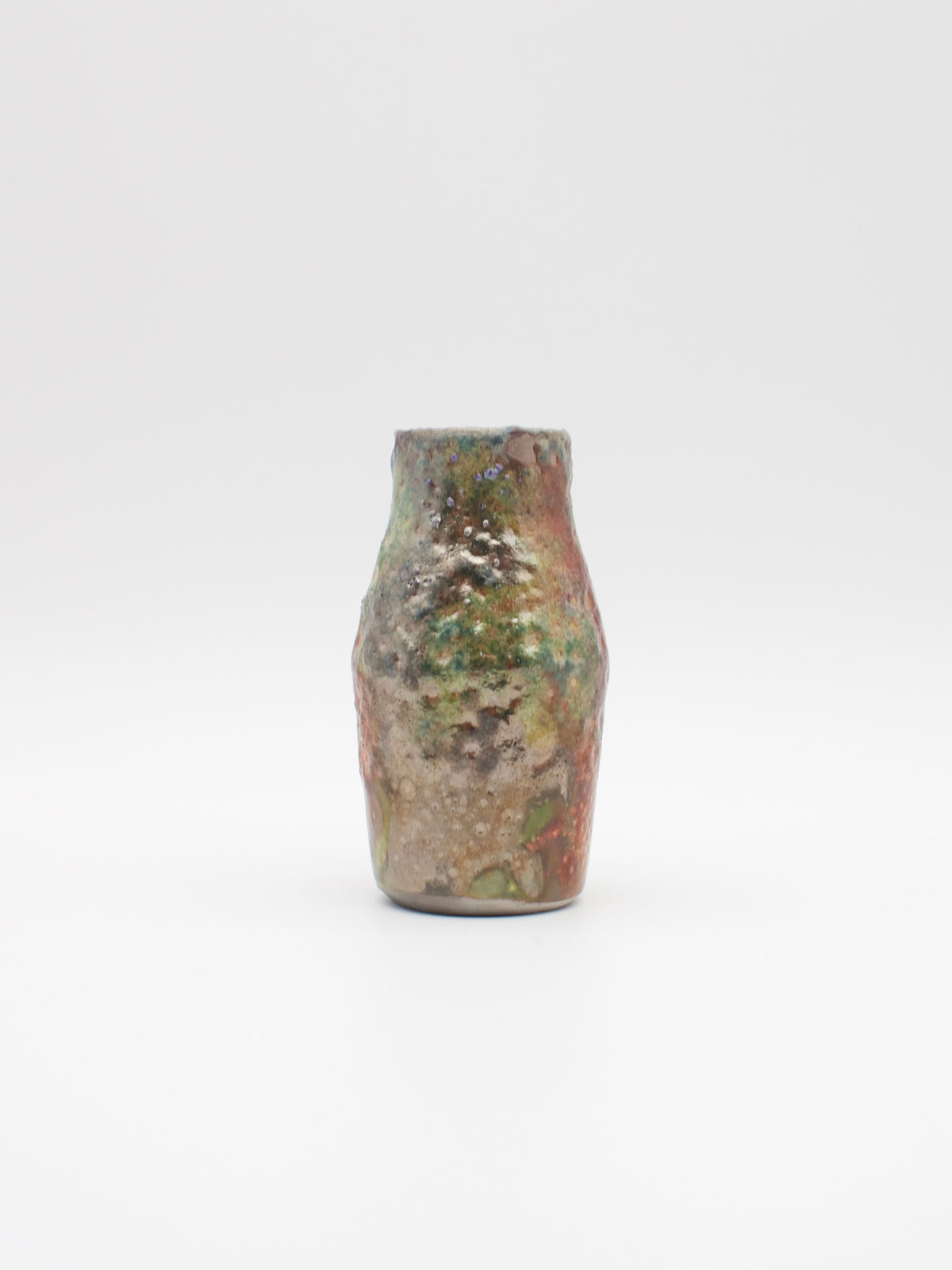 Raku Vase