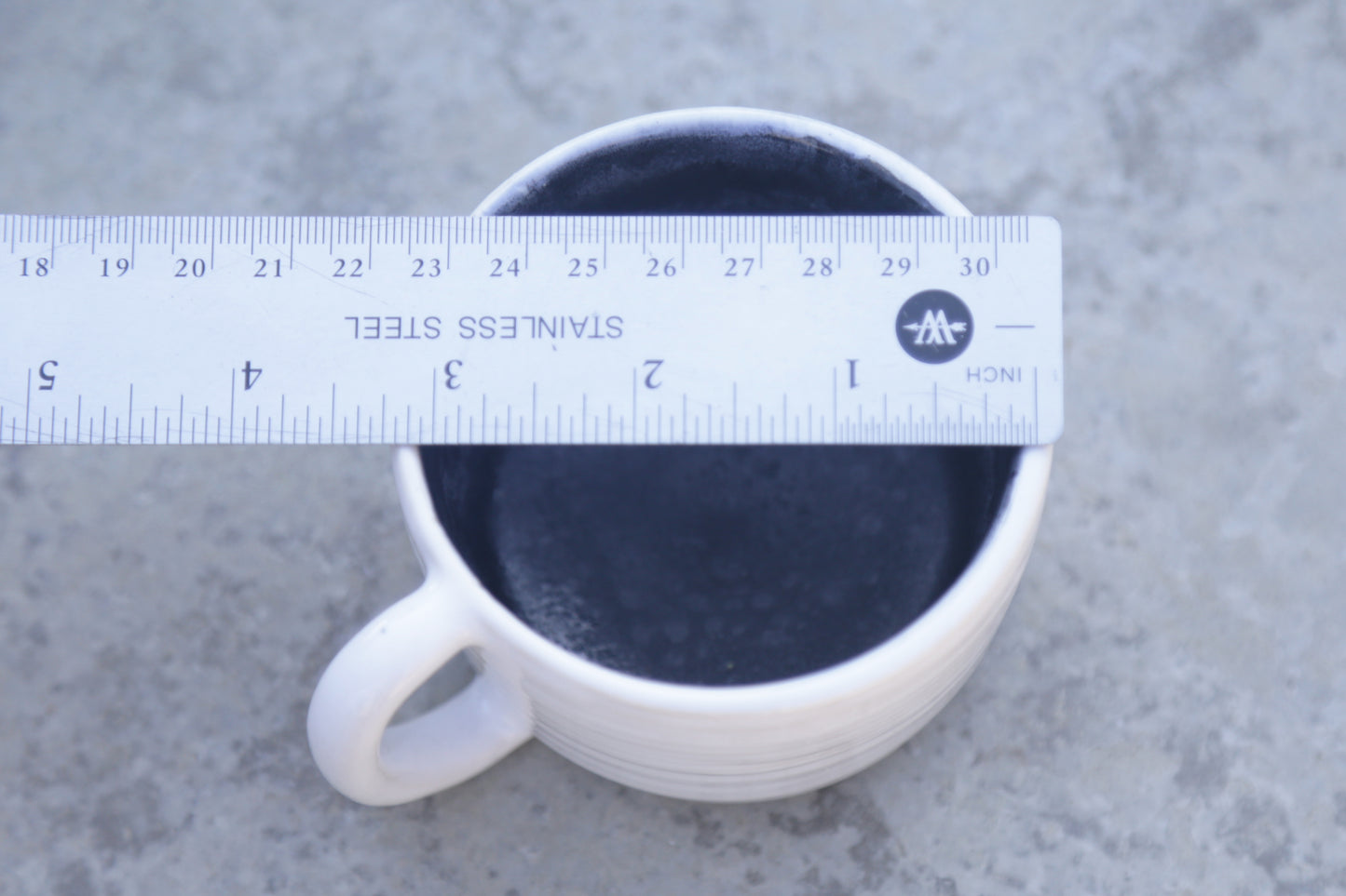 Espresso Mug White/Black