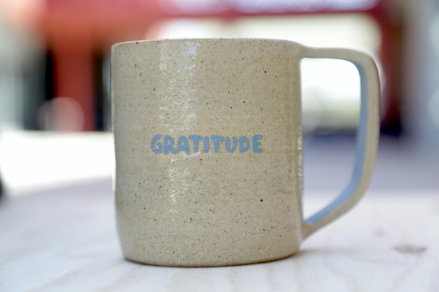 Gratitude Natural Light Blue