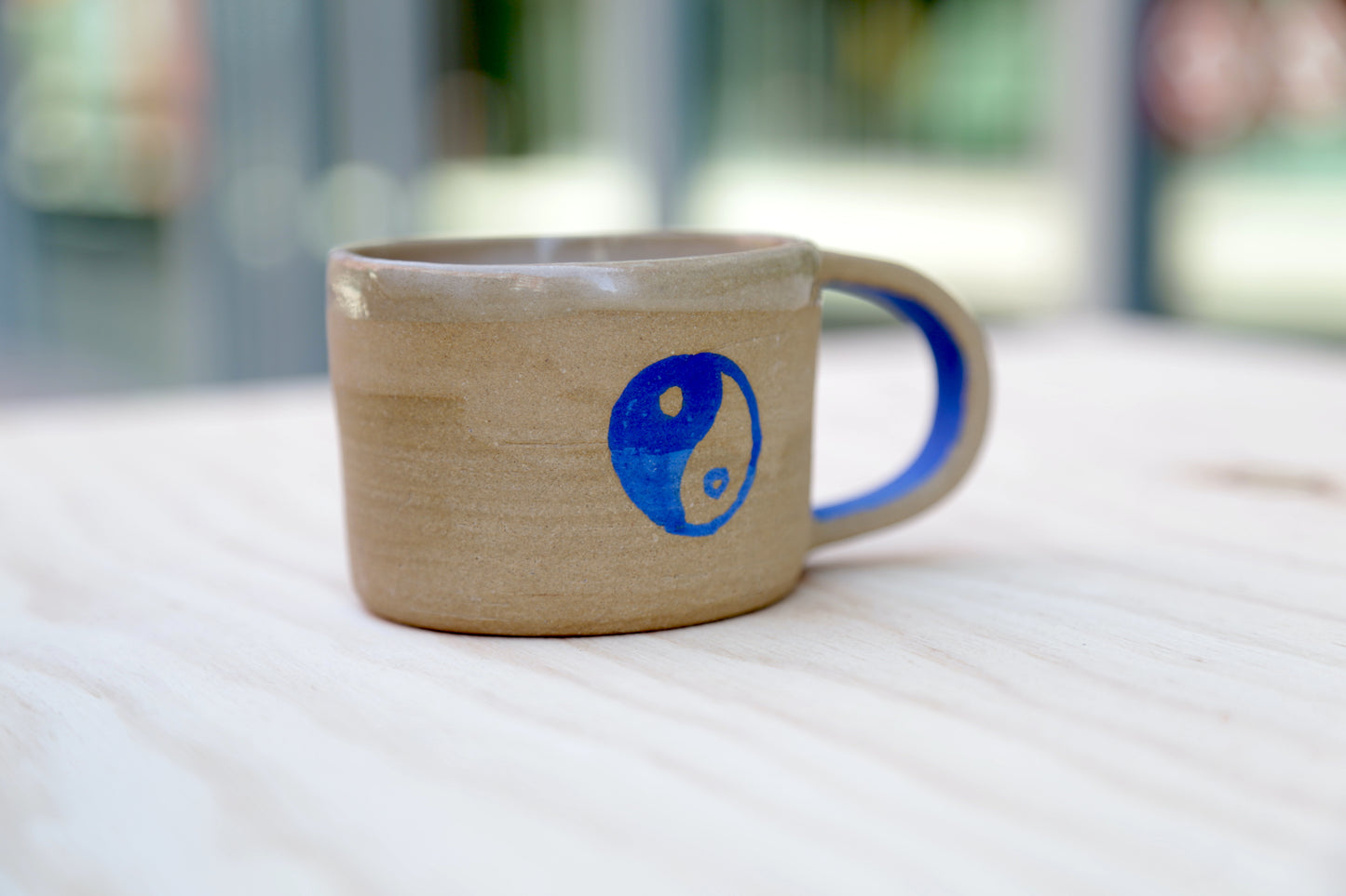 Yin Yang Blue Moroccan Tea Cups