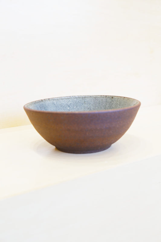 Dark Brown Soup Bowl